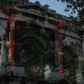 Amphithéâtre romain illuminé