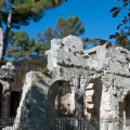 Les ruines du temple de Diane (1849 visites) Jardin de la Fontaine à Nîmes Les ruines du temple de Diane