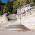 Escalier double (1638 visites) Jardin de la Fontaine à Nîmes Escalier double
