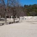 Allée centrale (2482 visites) au Jardin de la Fontaine à Nîmes Allée centrale