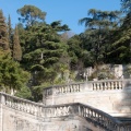 Théâtre de verdure (2617 visites) au Jardin de la Fontaine à Nîmes Théâtre de verdure