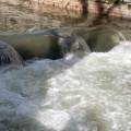 Barrage sur le canal