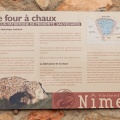 Panneau d'information au Four à Chaux
