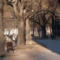 Porte Est des Jardins de la Fontaine à Nîmes (2488 visites) Porte Est des Jardins de la Fontaine à Nîmes