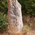 Menhir de Courbessac (5037 visites) Chemin de l'Aérodrome à Nîmes Menhir de Courbessac