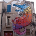 Crocodile mural de L'INSECTE