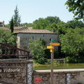 Pont sur le Vidourle à Quissac