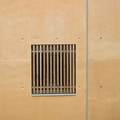 Mur de béton jaune