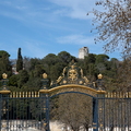 Entrée des jardins de la Fontaine