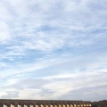 Ciel au-dessus du Pont du Gard