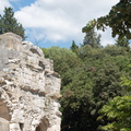 Ruines au bleu-blanc-vert