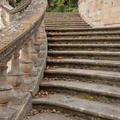 Les escaliers et les feuilles