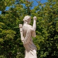 Statue de Diane vue de dos