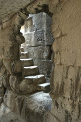 Escaliers Nord de l'amphithéâtre