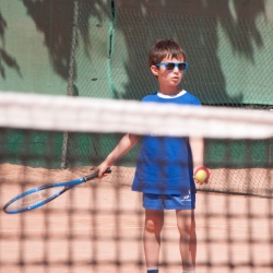 Capu et Tim au Tennis Club