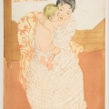 1890 - 1891 - Maternal Caress - Drypoint and softground etching - MET DP815284