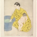 1890 - 1891 - The Bath - Drypoint soft-ground etching and aquatint - MET DP819589